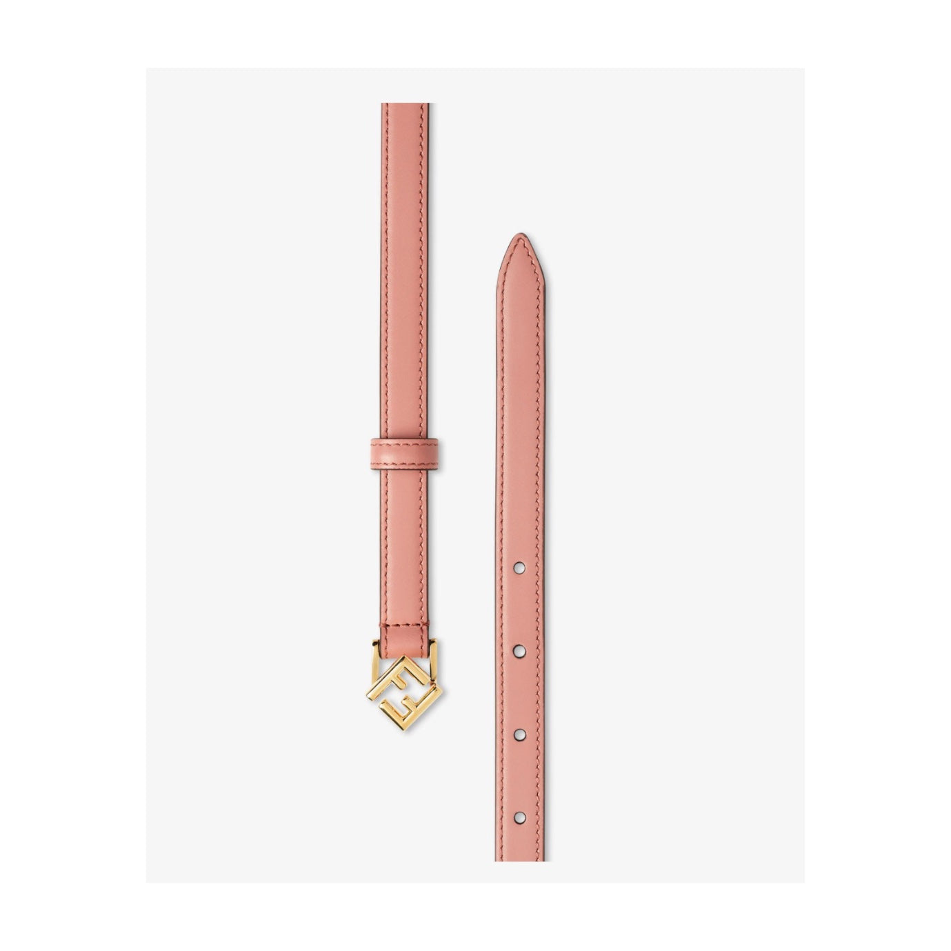 Fendi Leather 15mm Belt