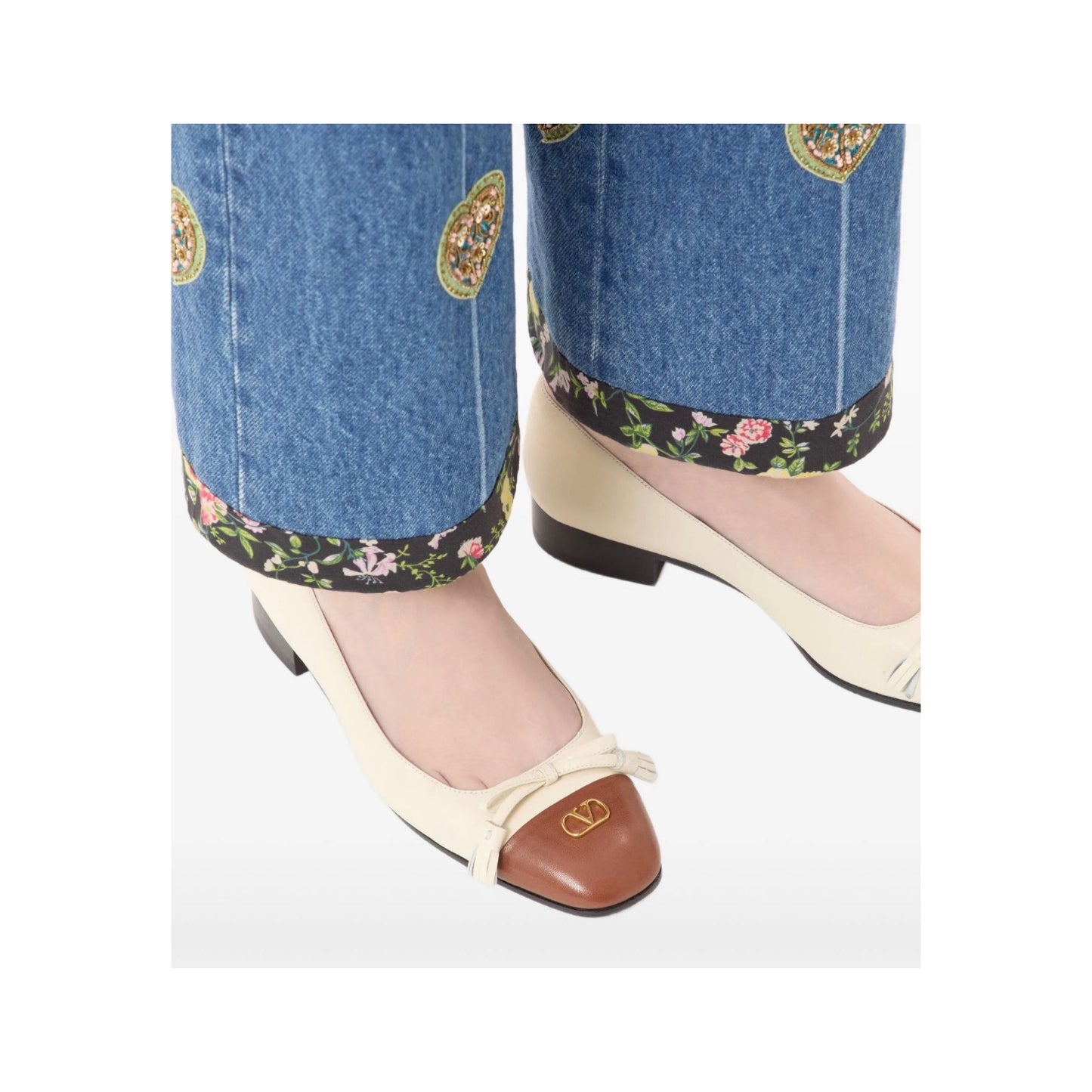 Valentino Garavani Valet du Roi 25mm Ballet flats