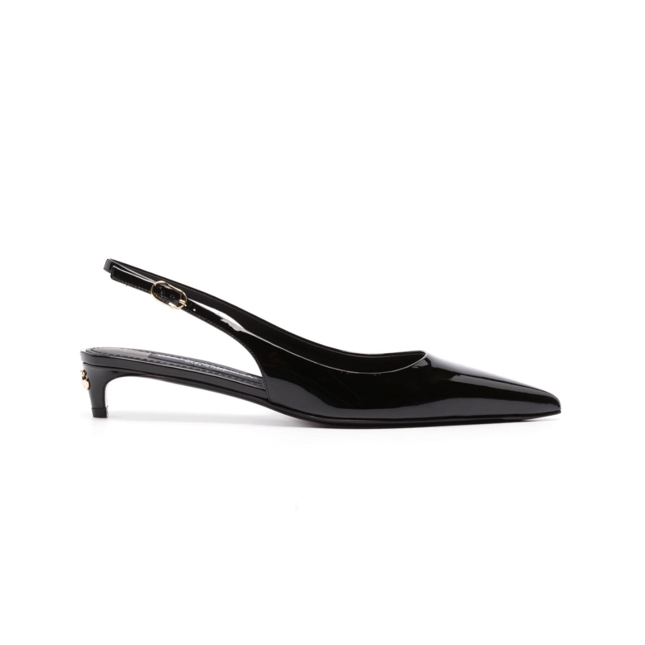 Dolce & Gabbana 40mm Patent Slingback Pump