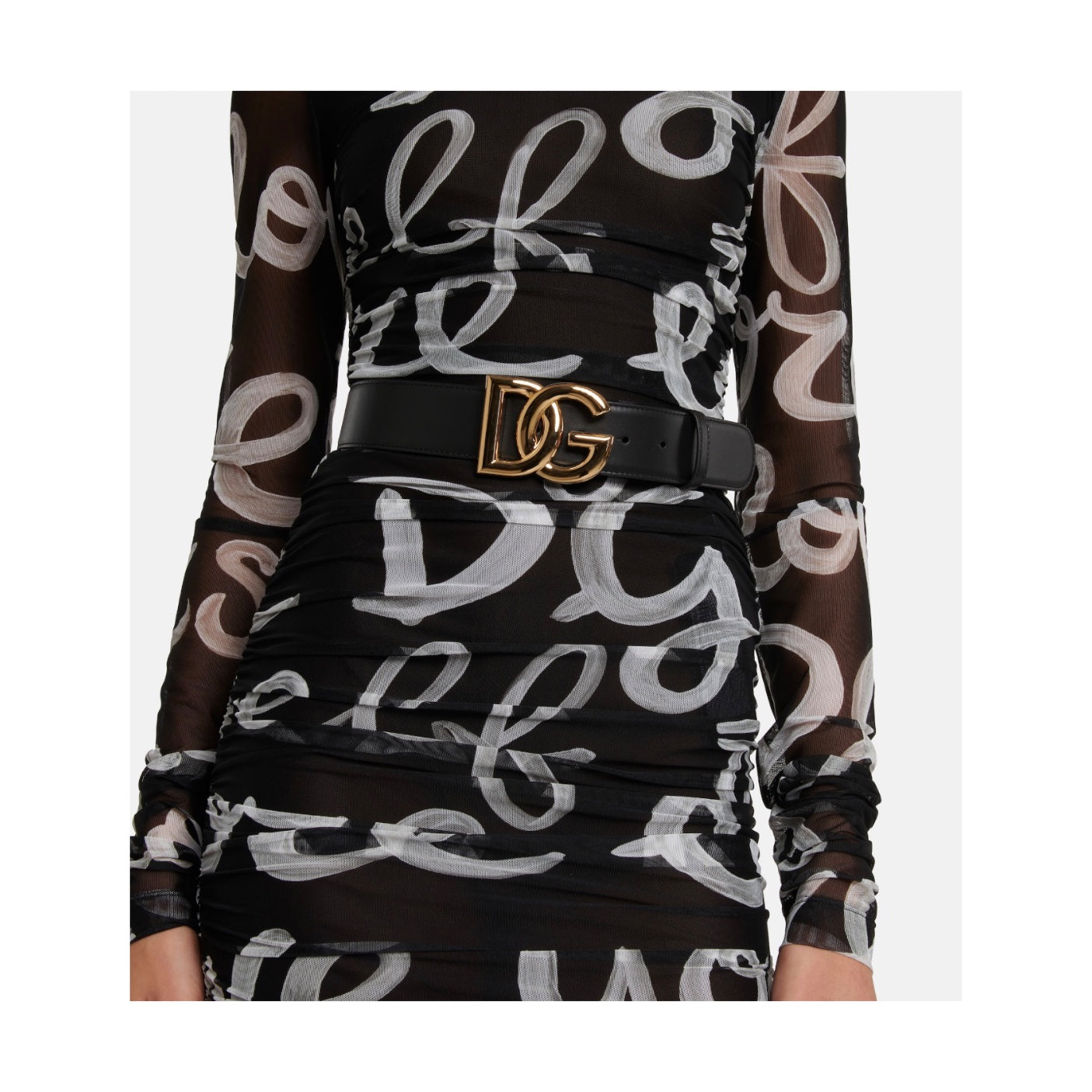 Dolce & Gabbana DG Leather 40mm Belt