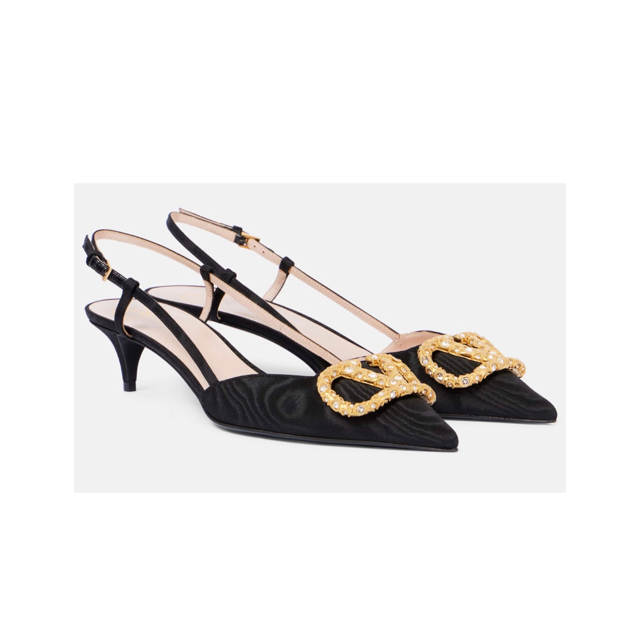 Valentino VLogo 40mm Slingback