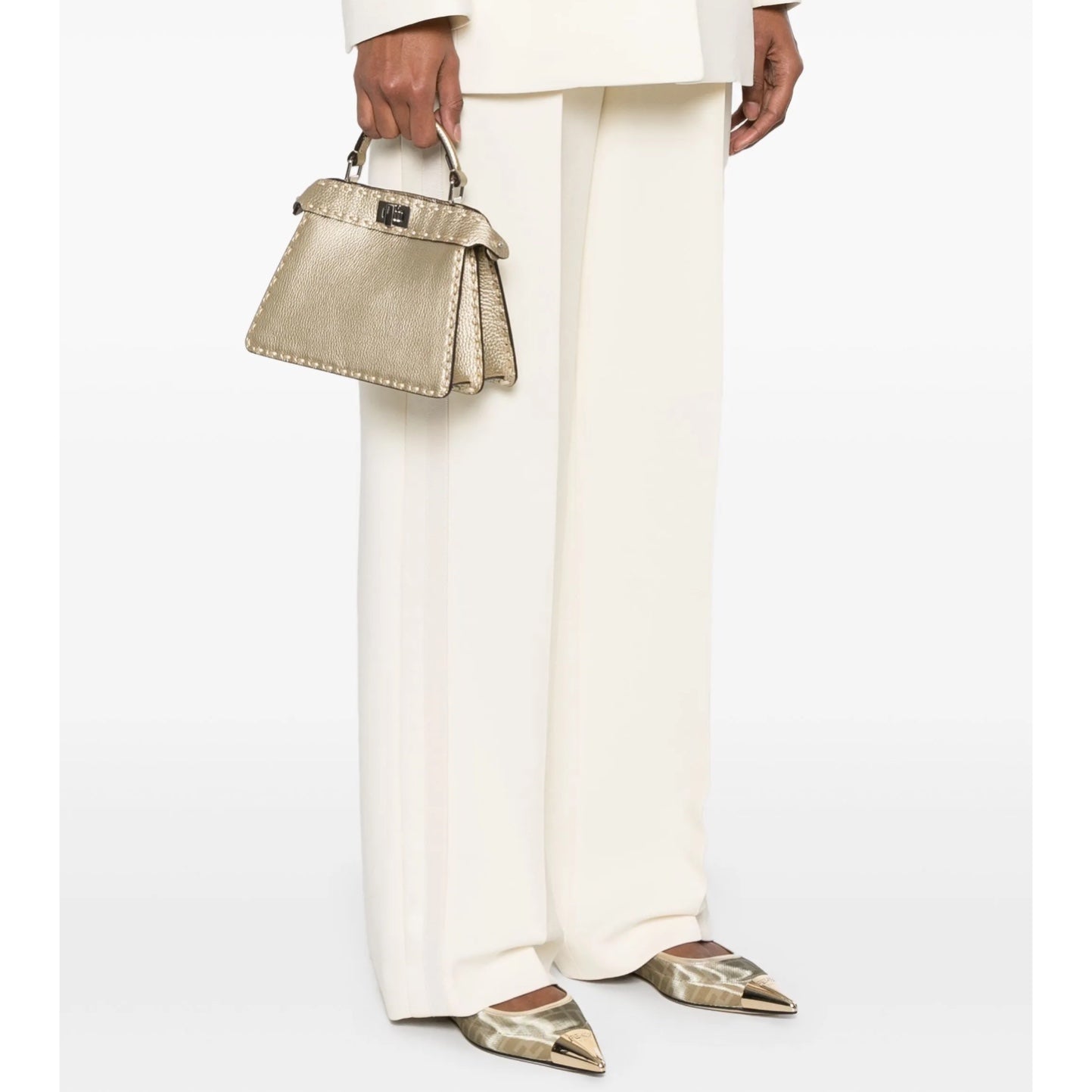 Fendi Peekaboo ISeeU Petite Leather Bag