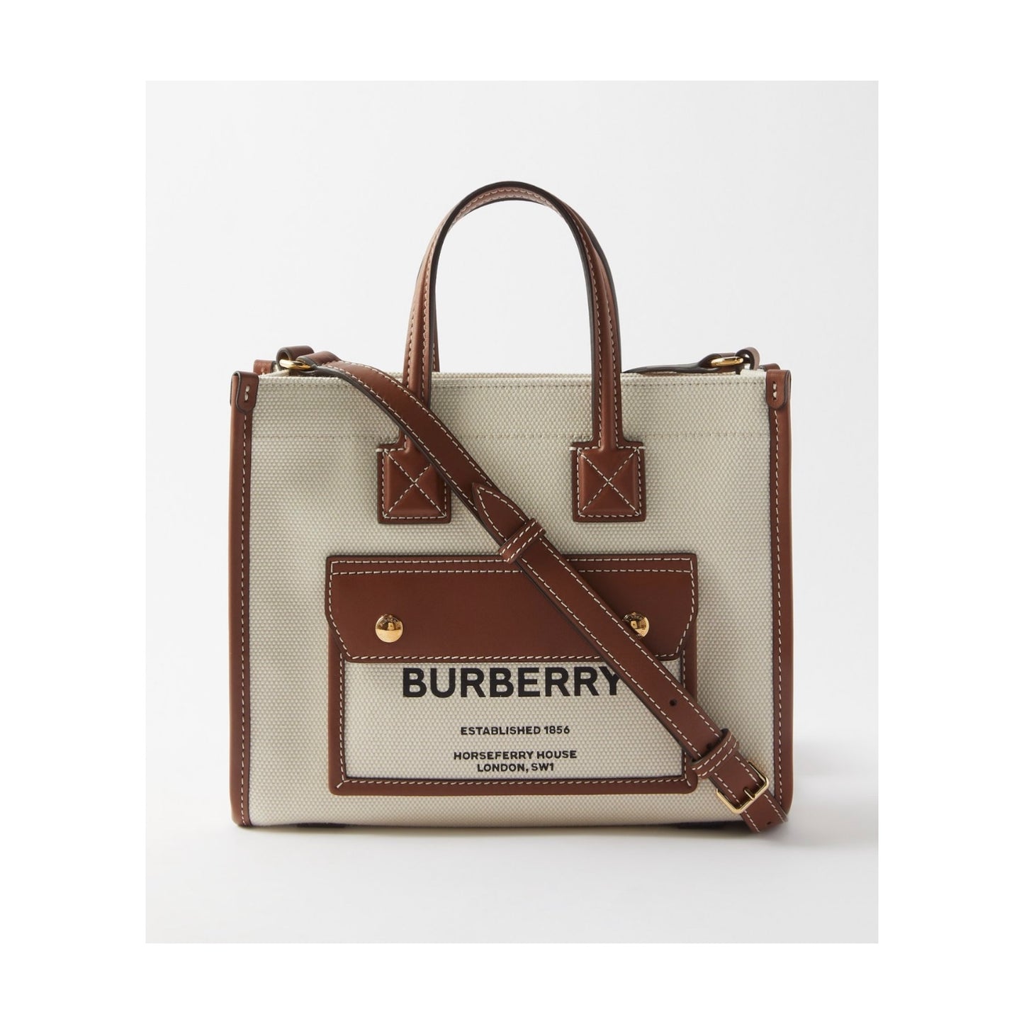 Burberry Mini Canvas Bag