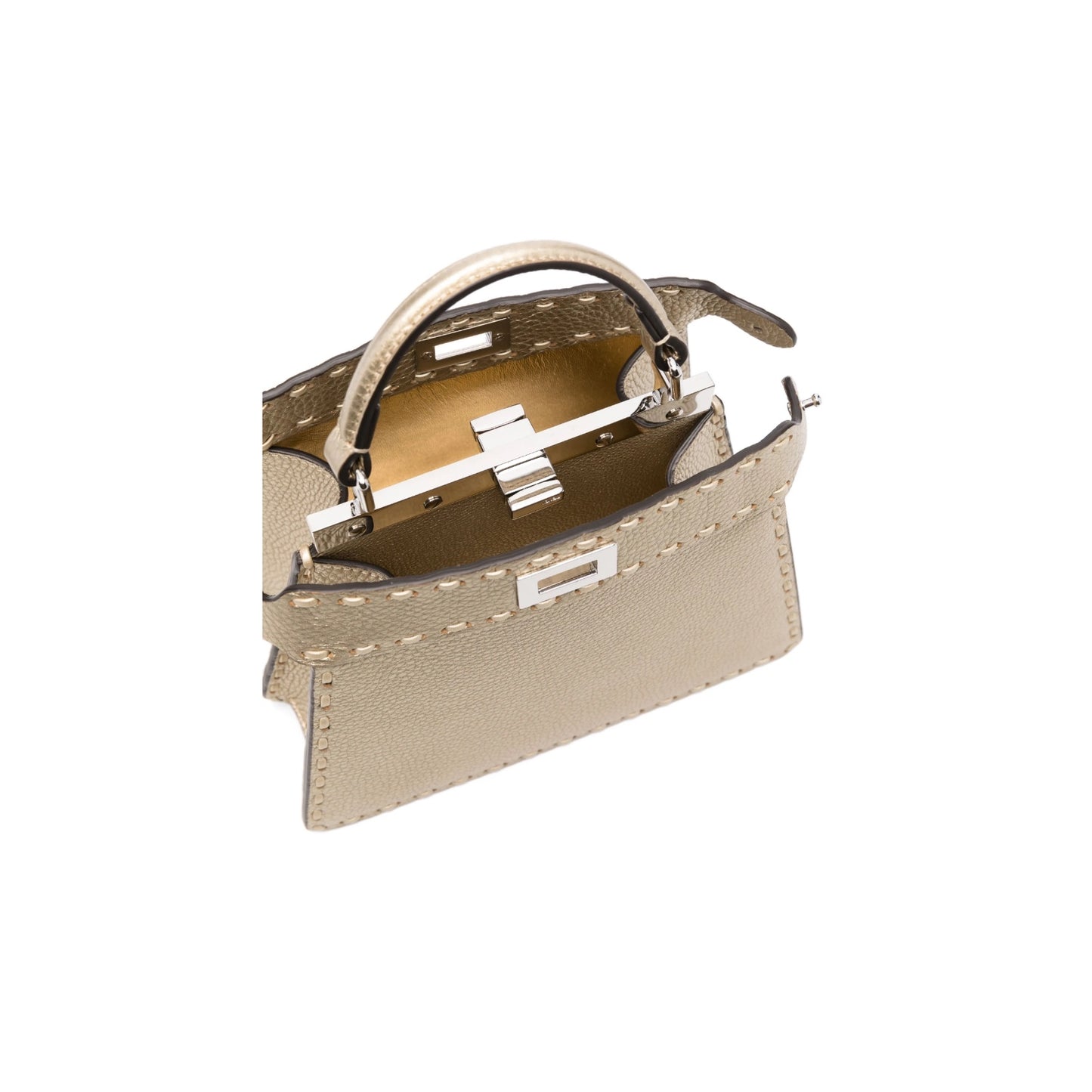 Fendi Peekaboo ISeeU Petite Leather Bag