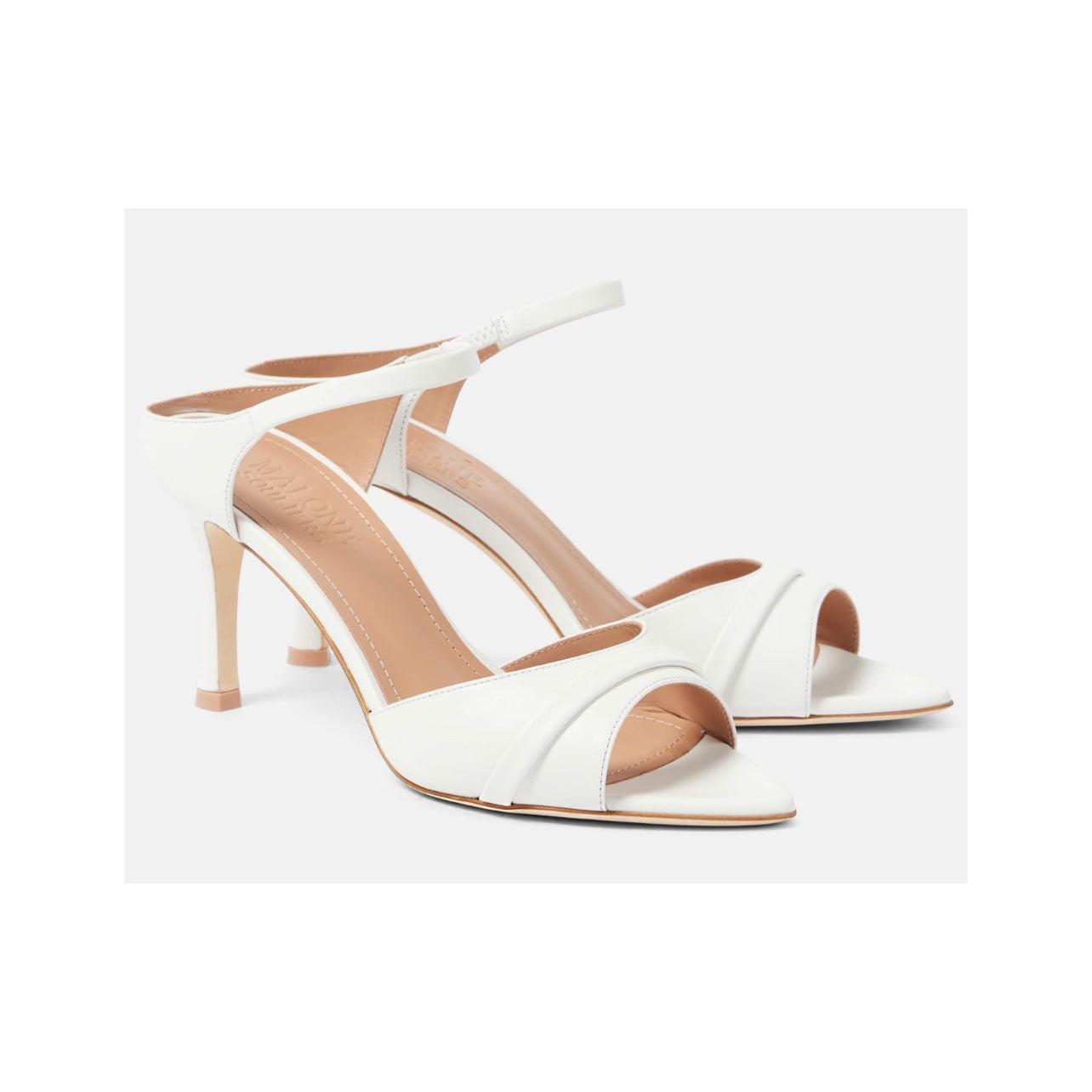 Malone Souliers Una Leather 90mm Mules