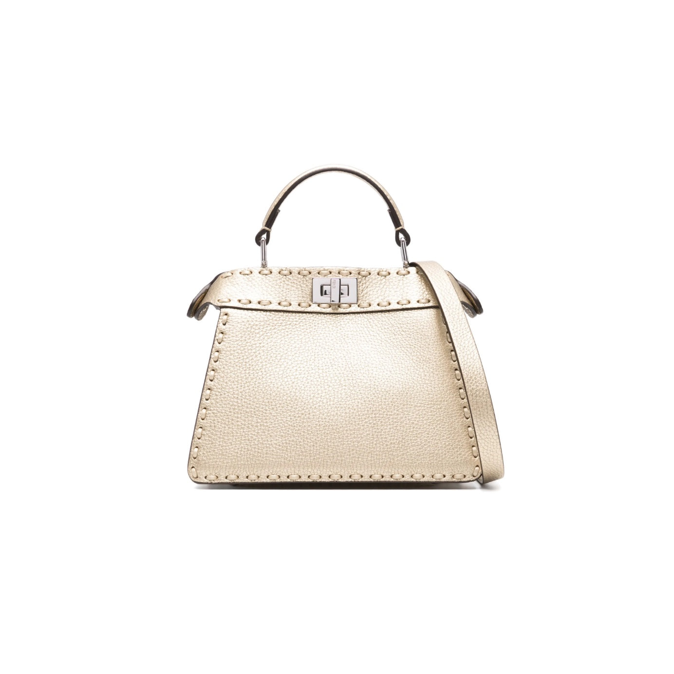 Fendi Peekaboo ISeeU Petite Leather Bag