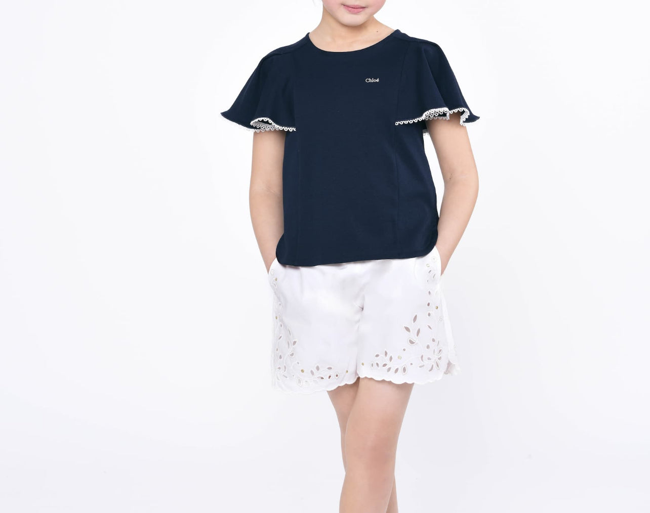 Chloe Kids Logo Raffle T-Shirt