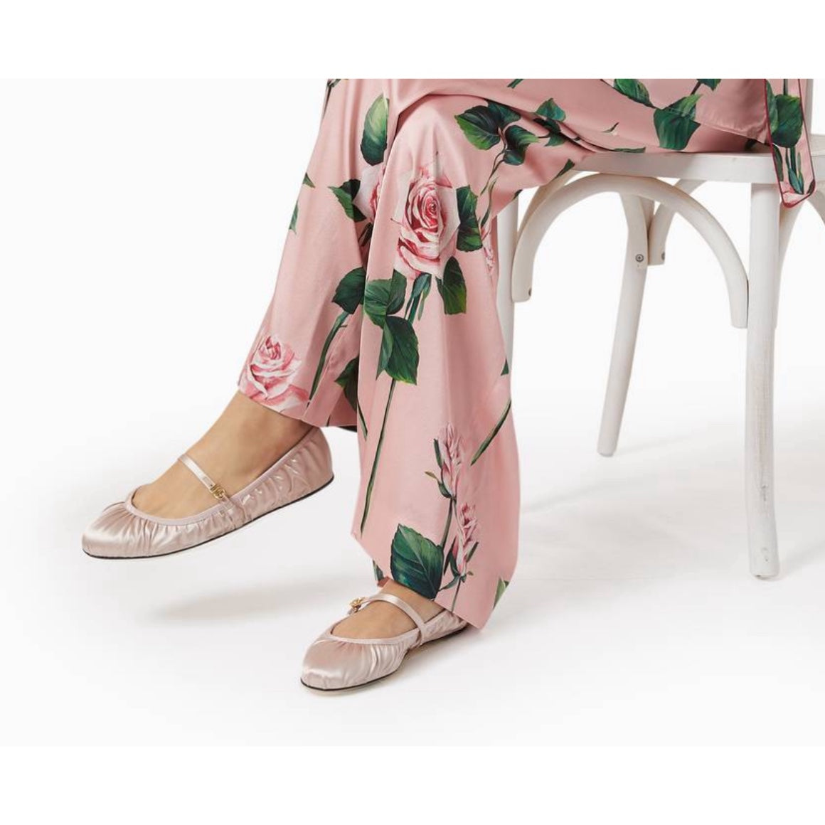 Dolce & Gabbana DG Strap Ballerina