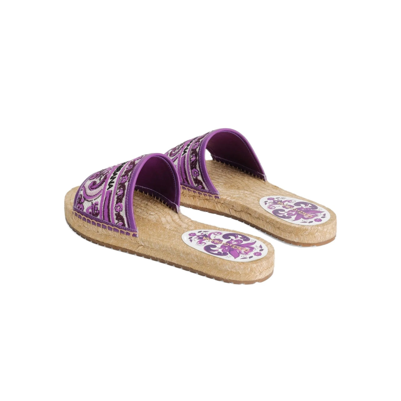 Dolce & Gabbana Majolica Espadrilles Sandal