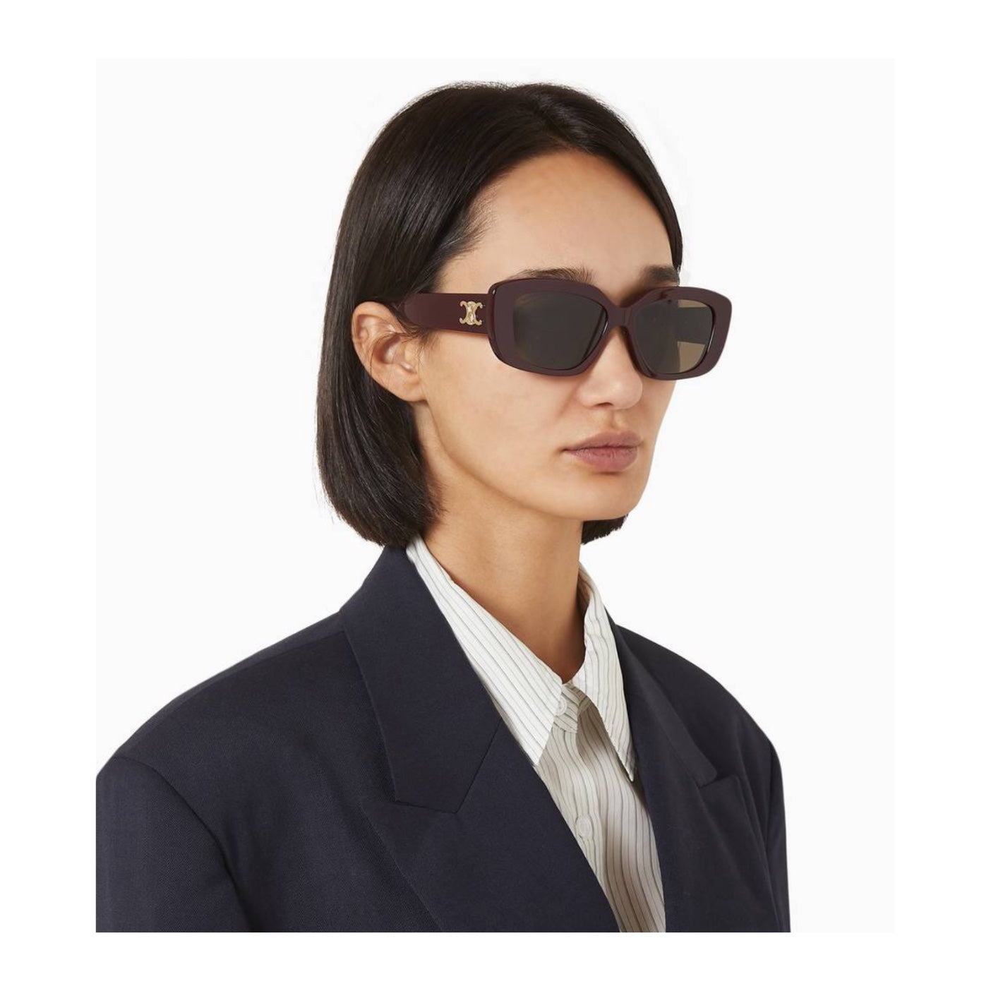Celine Triomphe Oval Sunglasses