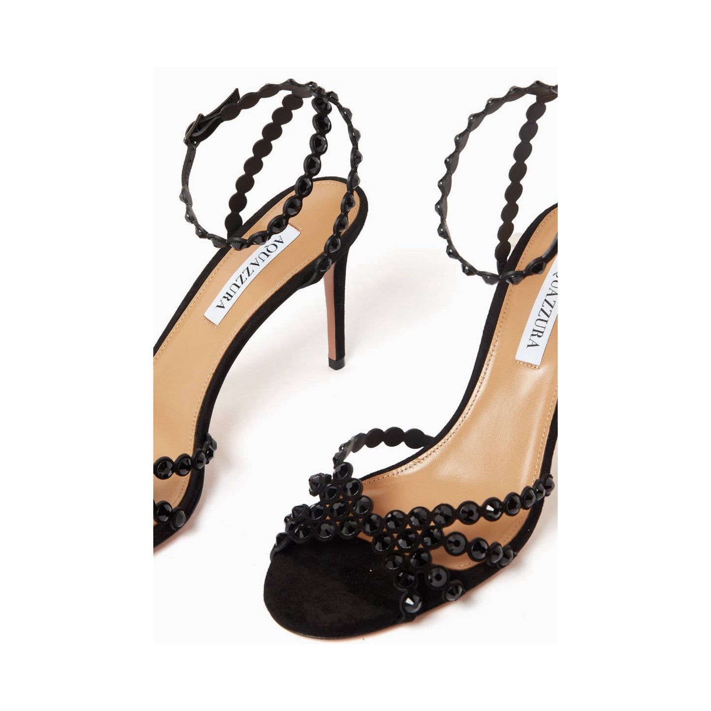 Aquazzura Tequila 85mm Suede Sandal