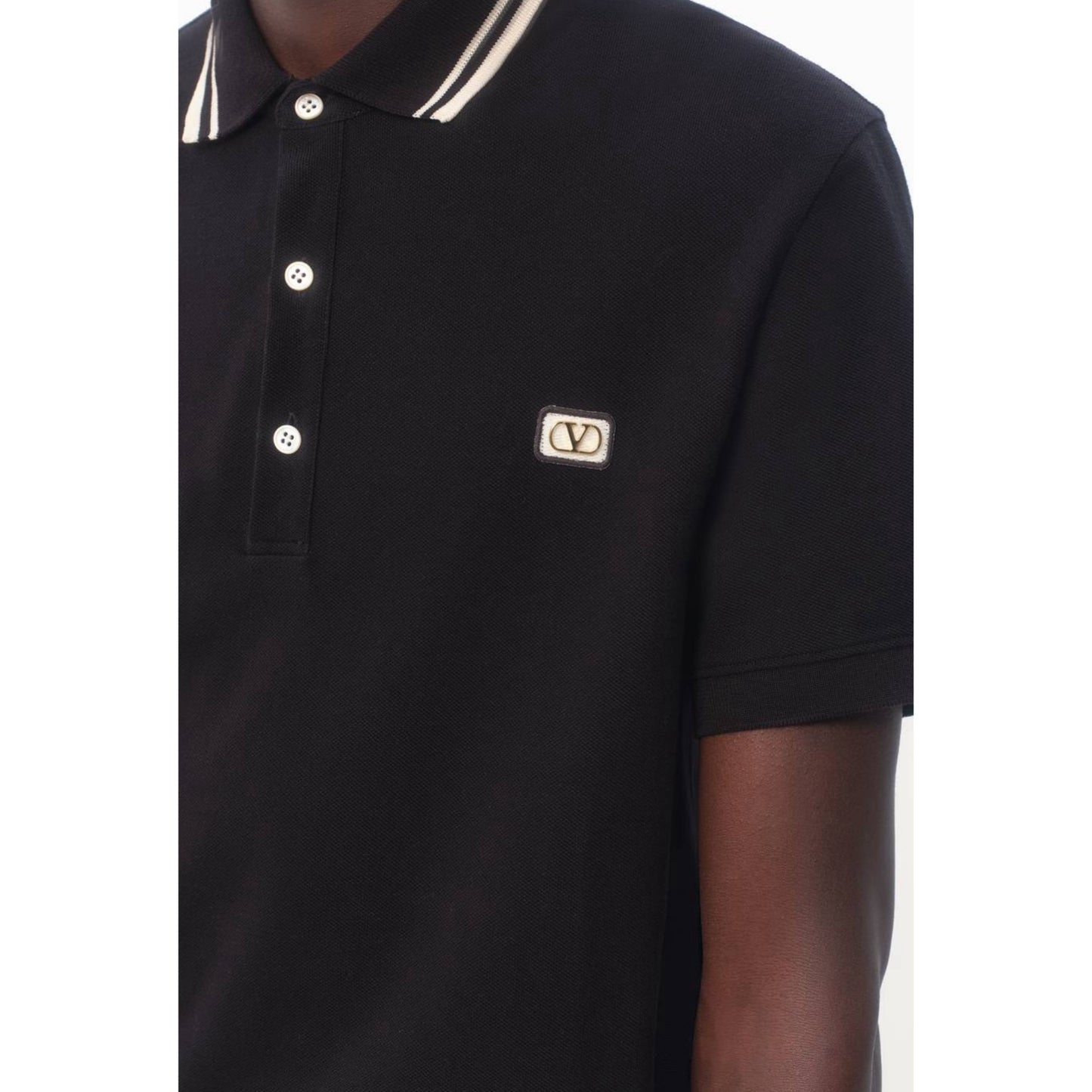 Valentino Men Logo Polo Shirt