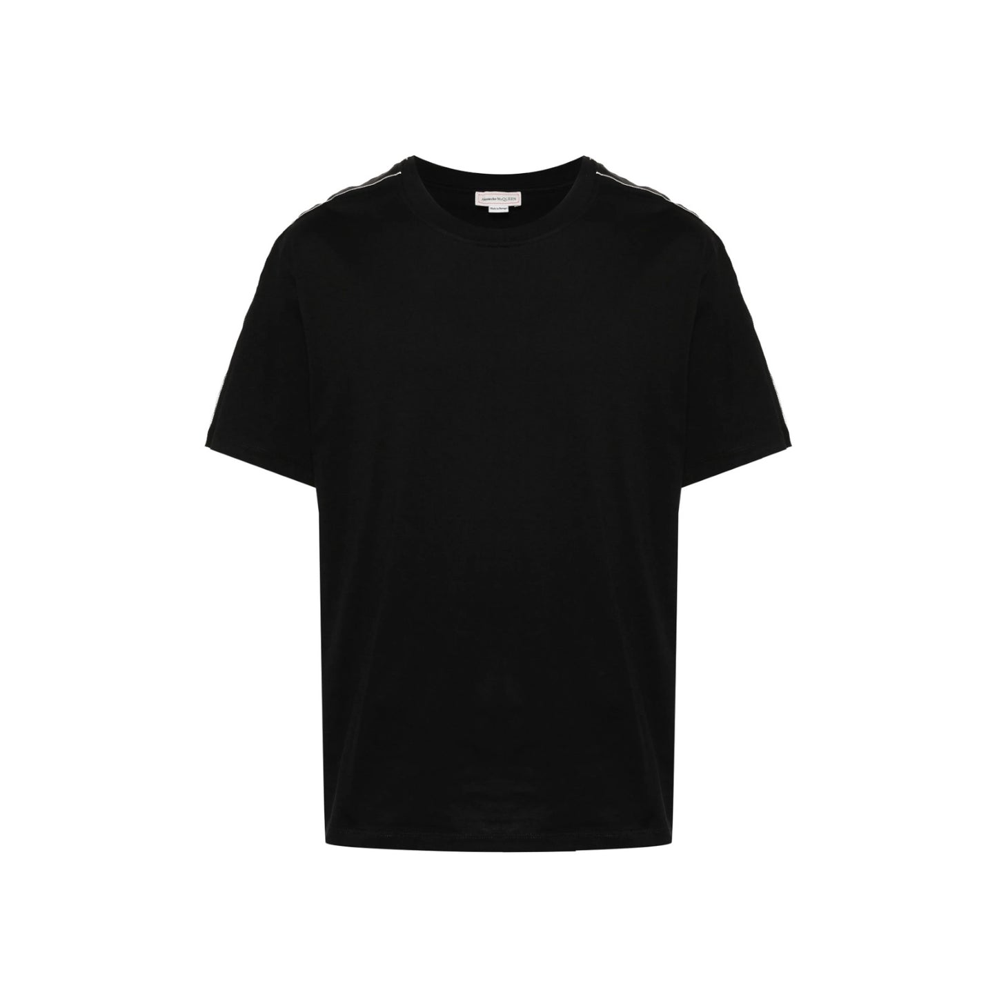 Alexander McQueen Logo-Stripe T-Shirt