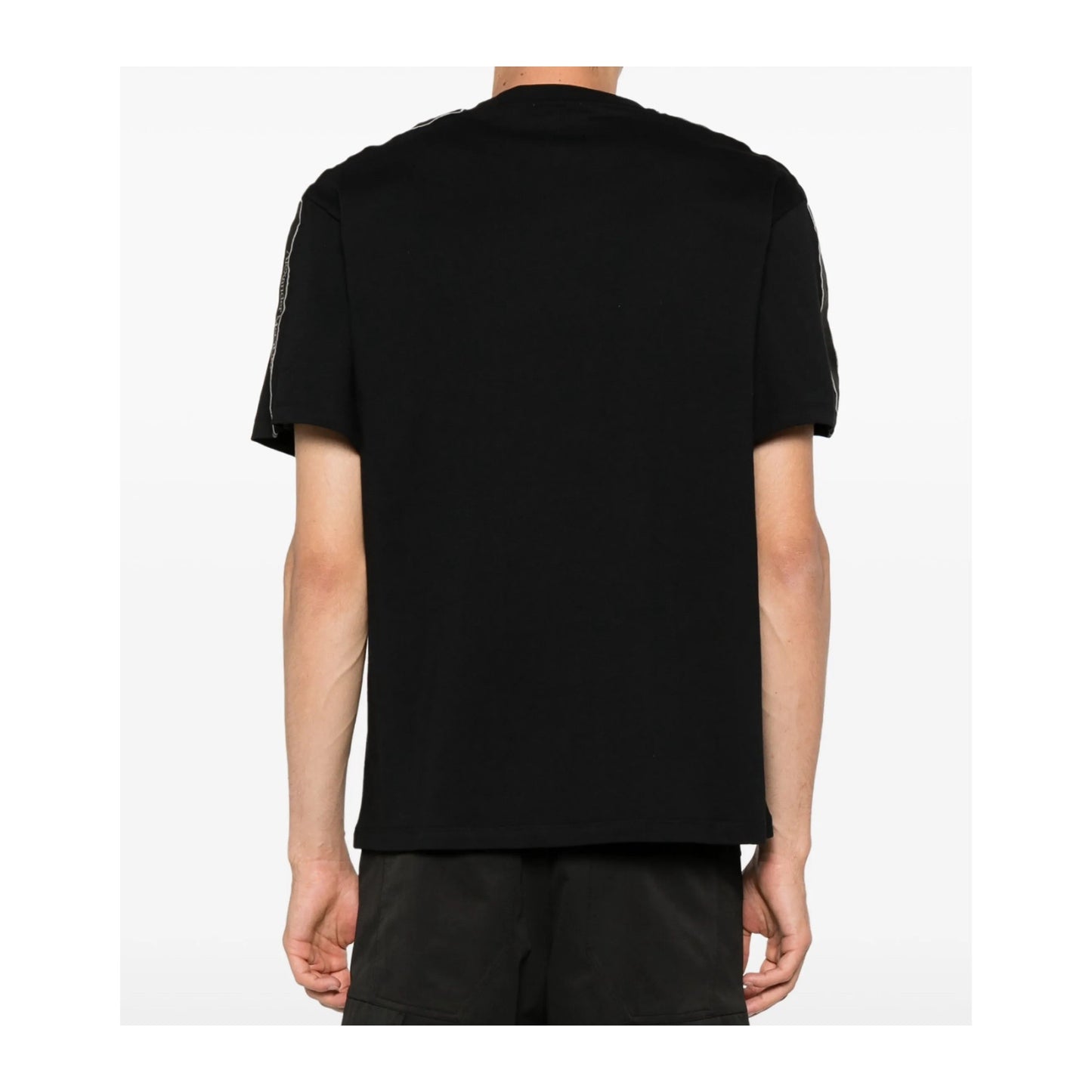 Alexander McQueen Logo-Stripe T-Shirt