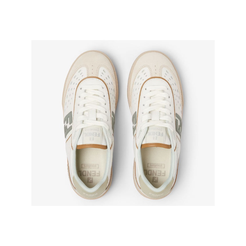 Fendi Low Top Leather Sneakers
