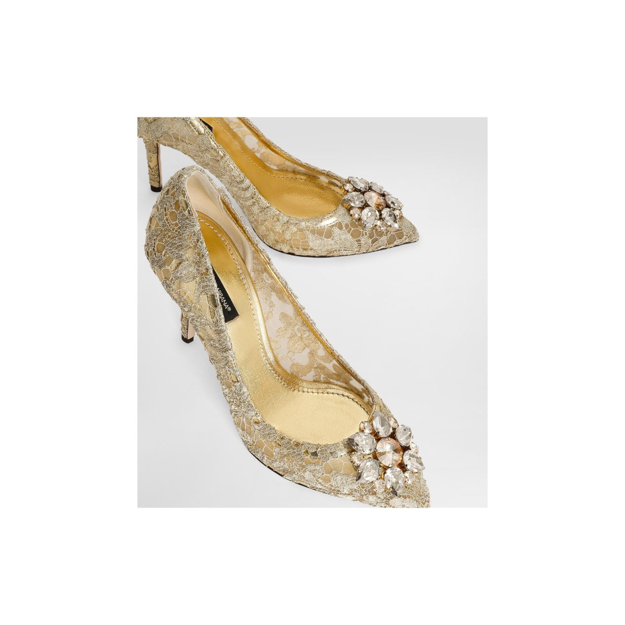 Dolce & Gabbana 90mm Lace Pump