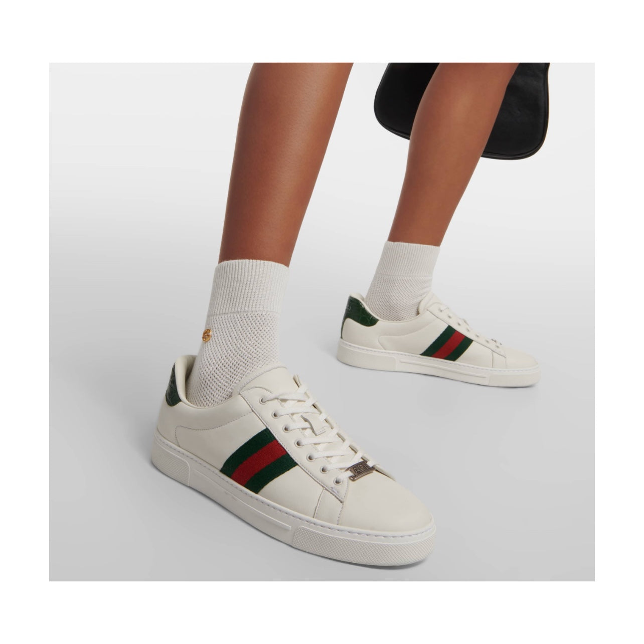Gucci Ace Leather Sneakers