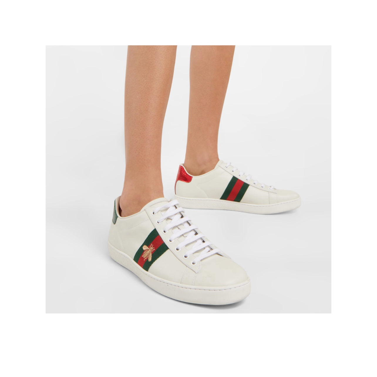 Gucci Ace Leather Sneakers