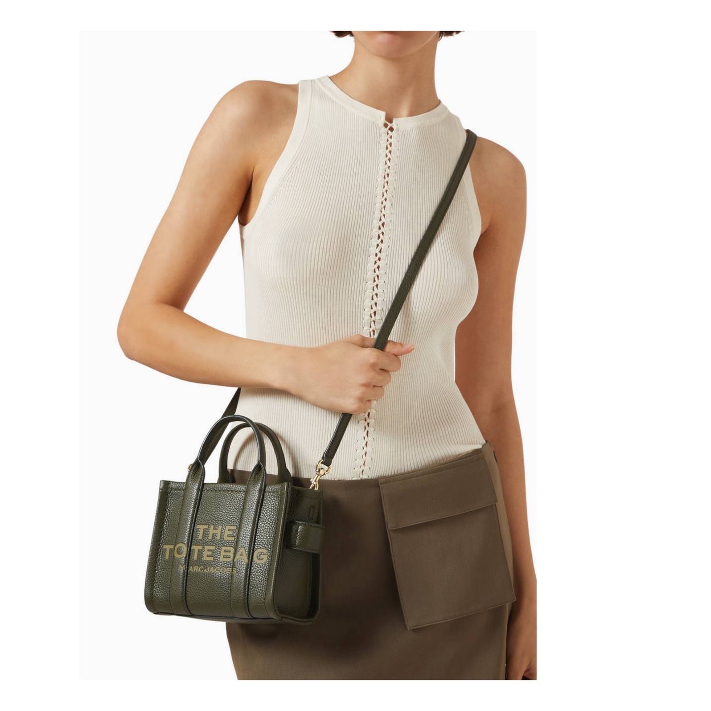 Marc Jacobs Micro Leather Tote Bag