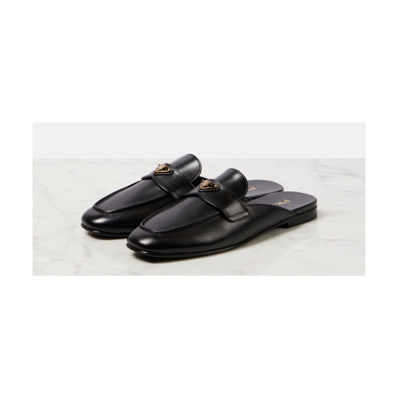Prada Leather Mules