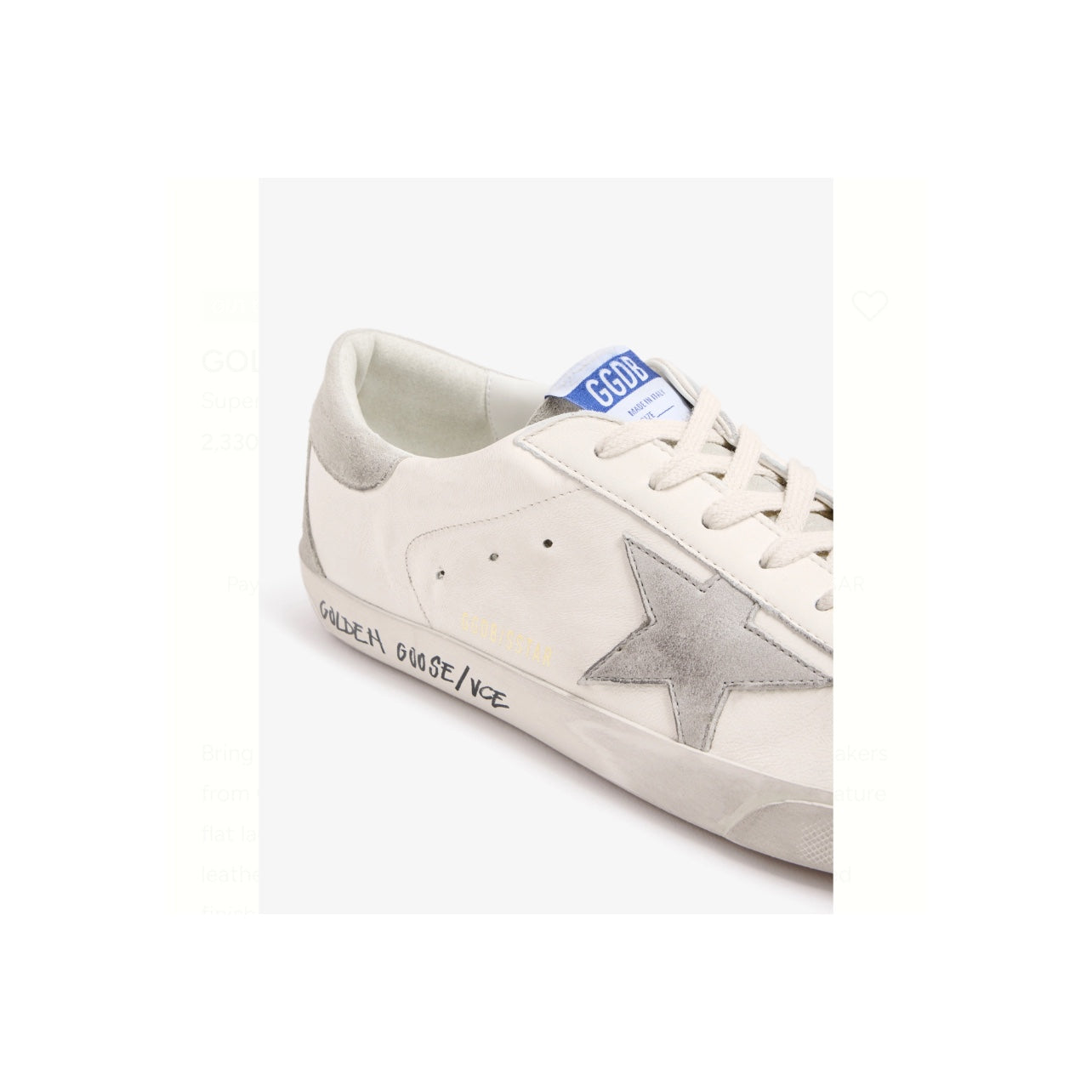 Golden Goose Men Super Star Sneakers