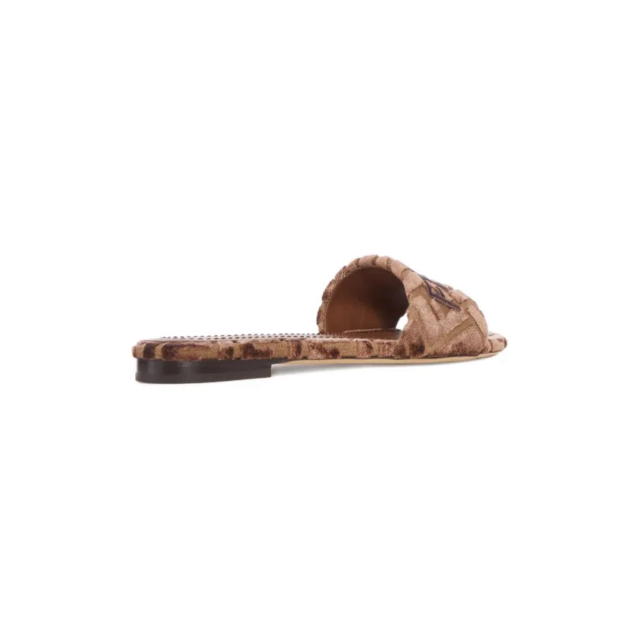 Fendi Sunshine Velvet Sandal