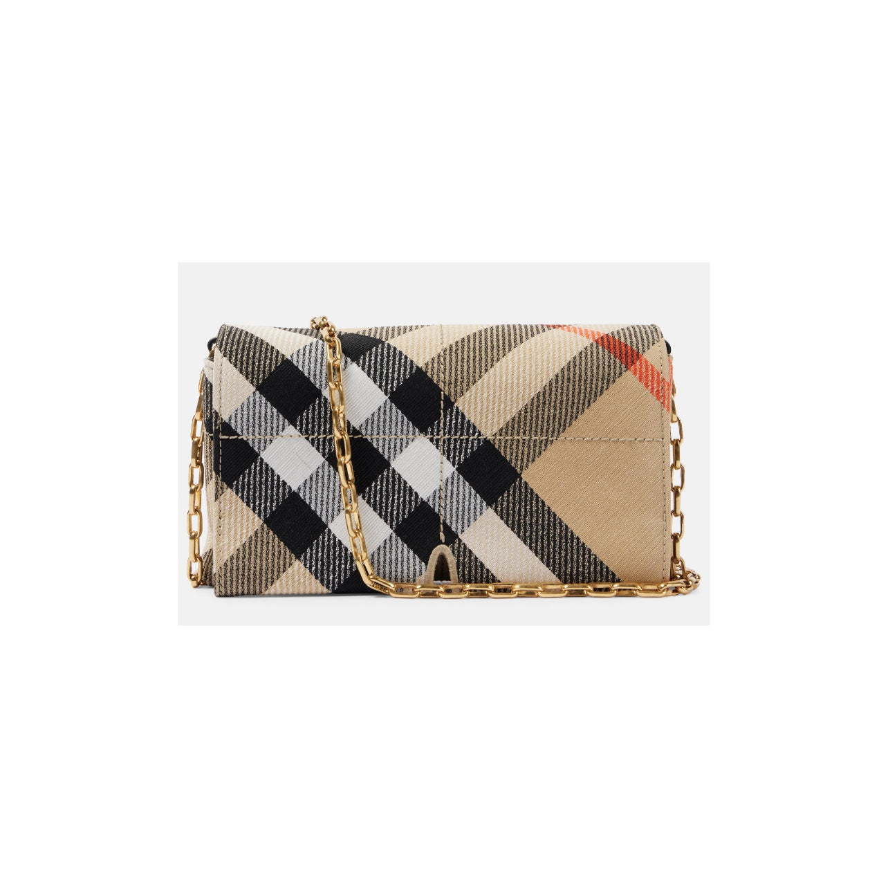 Burberry Snip Check Crossbody Bag