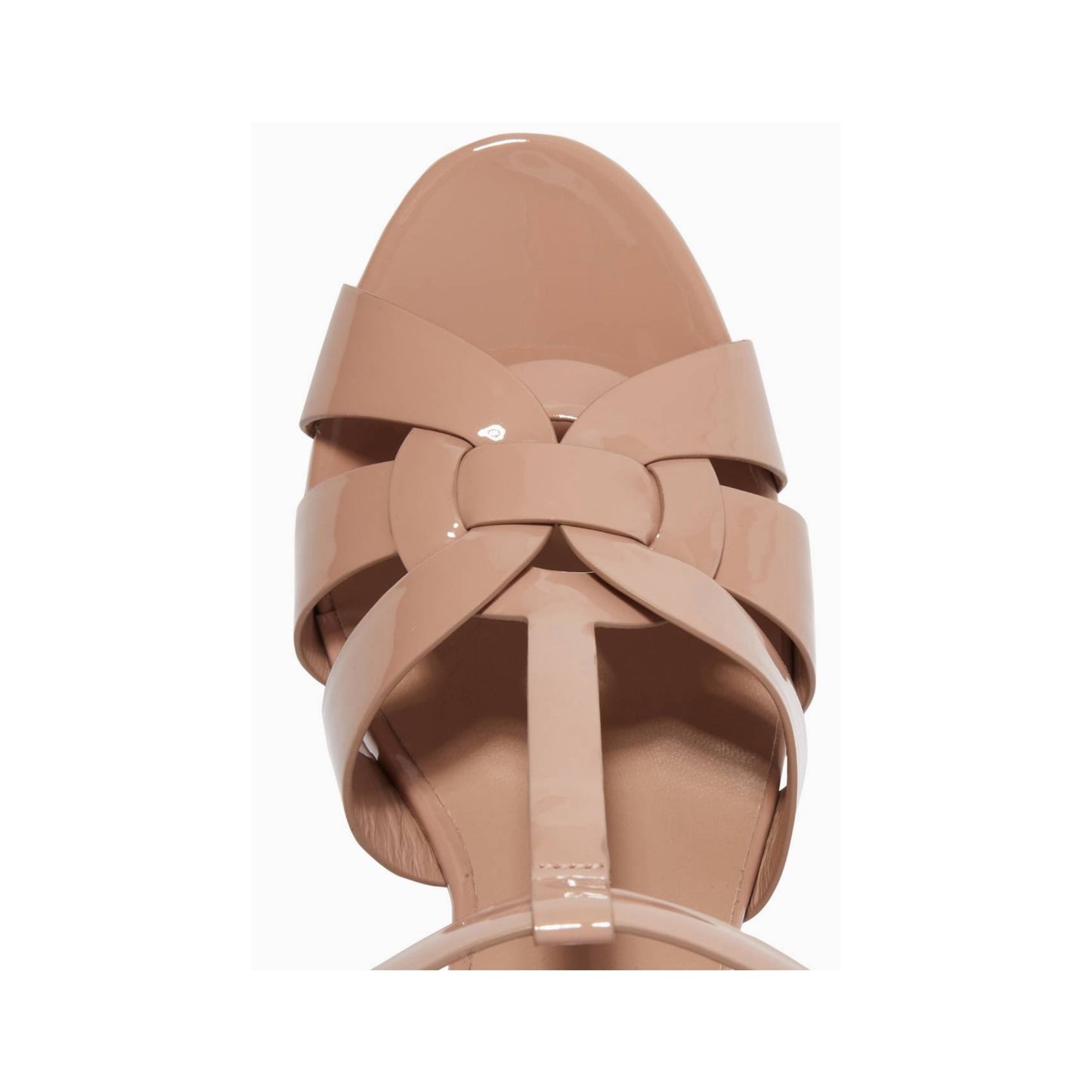 Saint Laurent Patent Tribute 105mm Sandal
