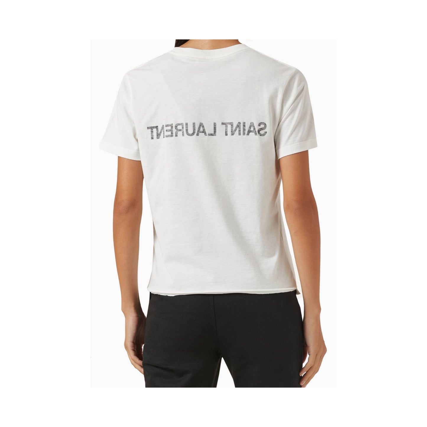 Saint Laurent Reverse Logo T-Shirt