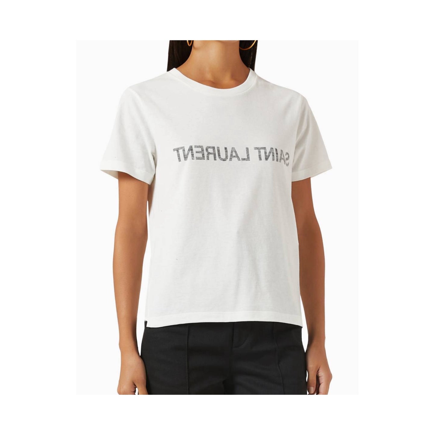 Saint Laurent Reverse Logo T-Shirt
