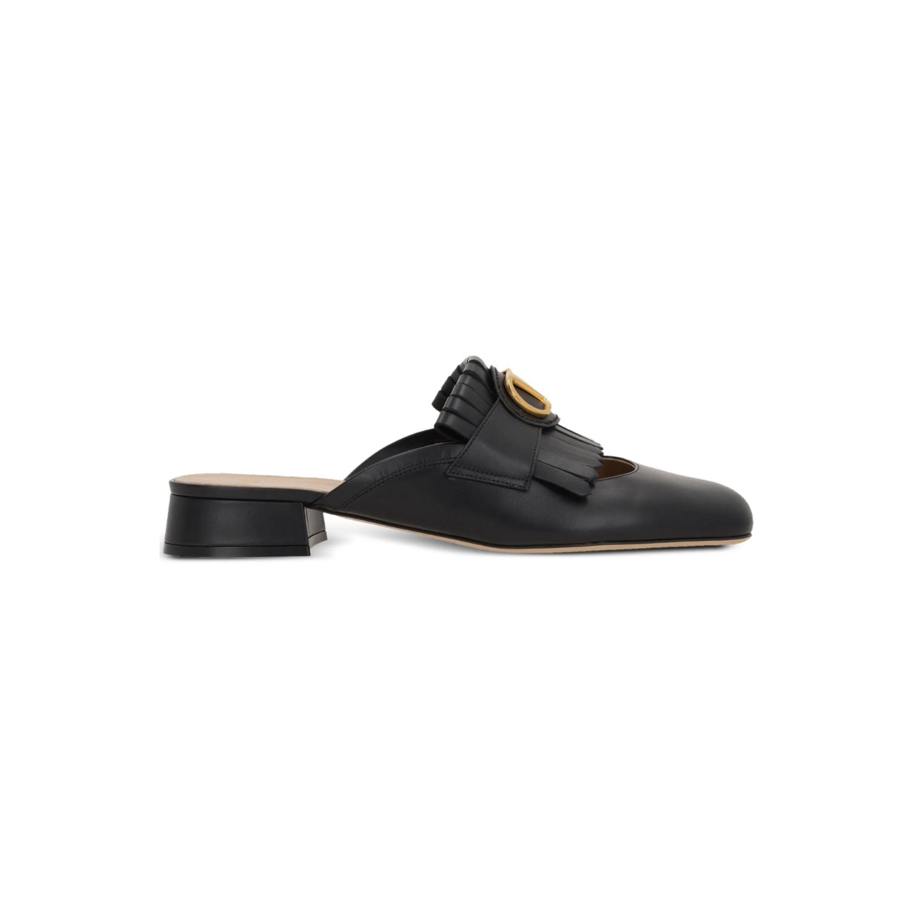 Valentino VLogo Flat Mules