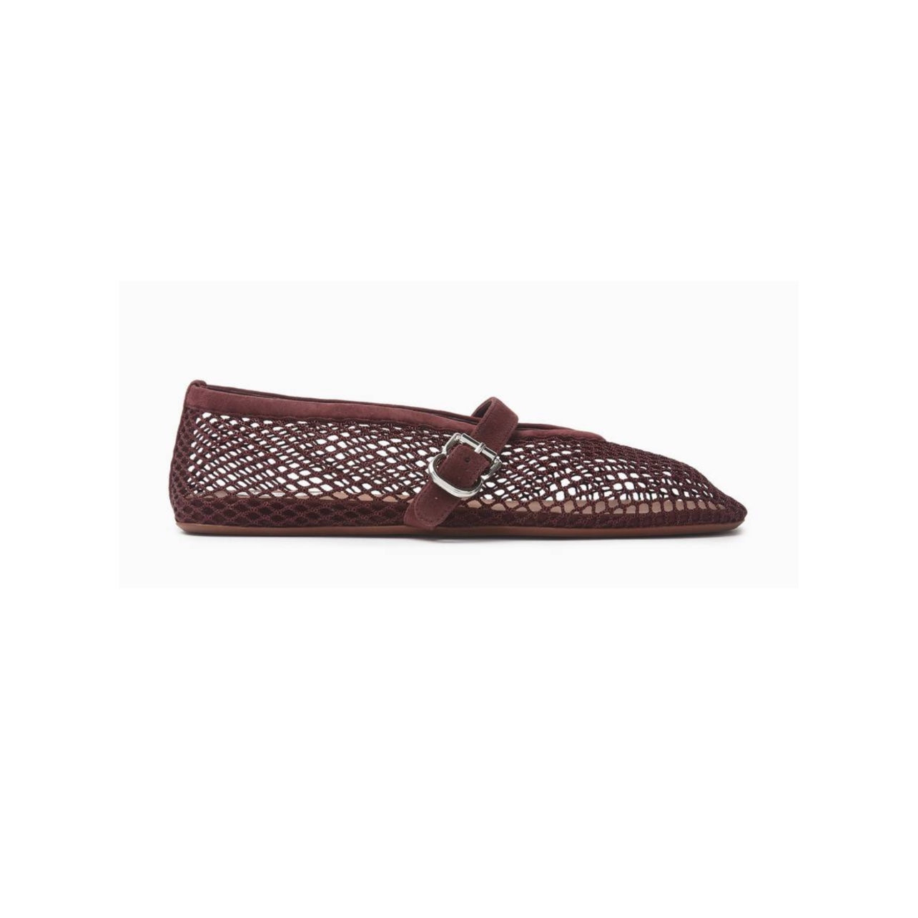 ALAïA Fishnet Ballet Flat