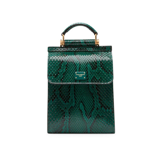 Dolce & Gabbana Python Sicily 58 Bag