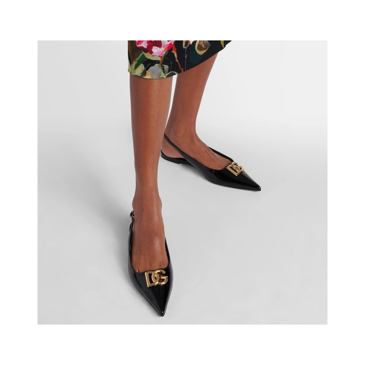 Dolce & Gabbana DG Patent Slingback