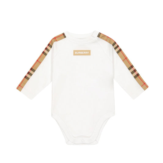 Burberry Kids Cotton Onesie