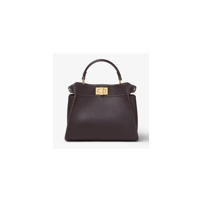 Fendi Mini Peekaboo Leather Bag