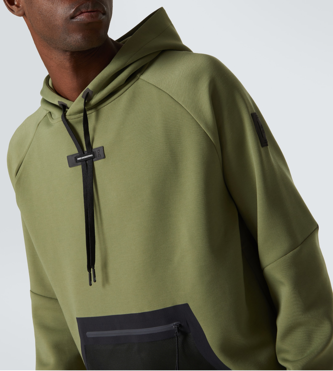 On Men Colorblocked Hoodie