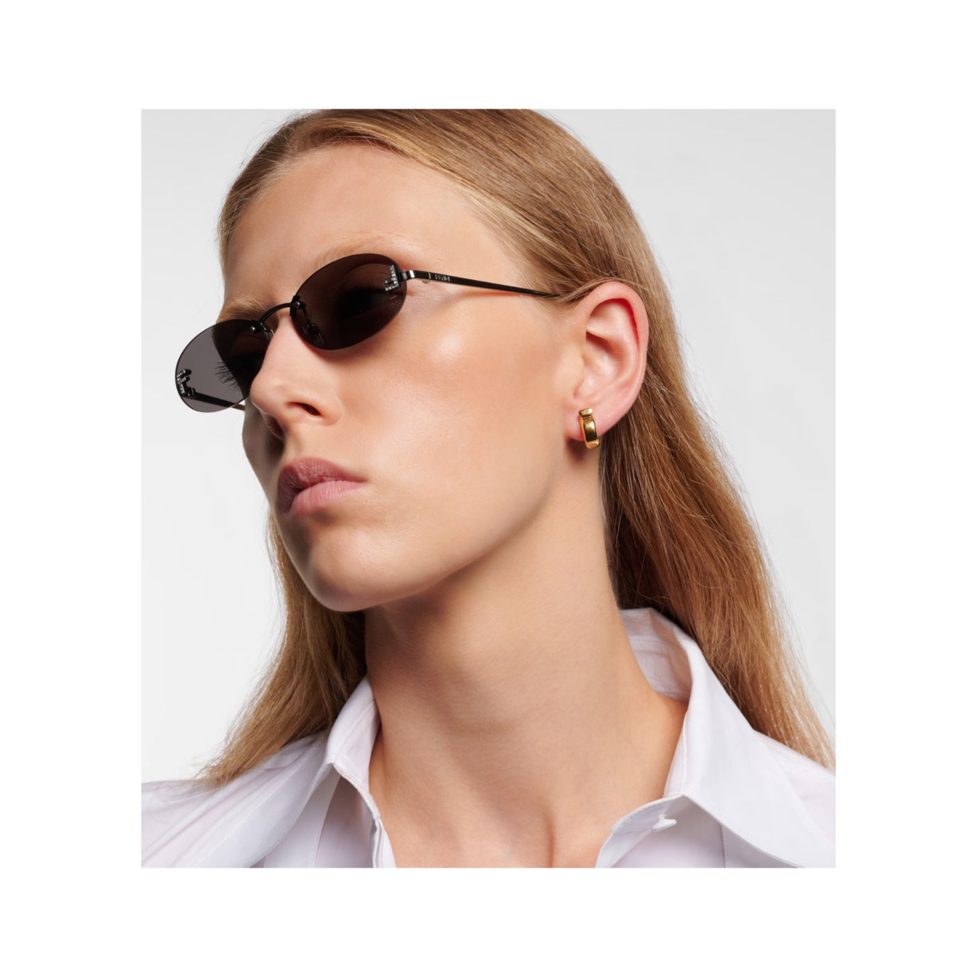 Fendi Rimless Sunglasses