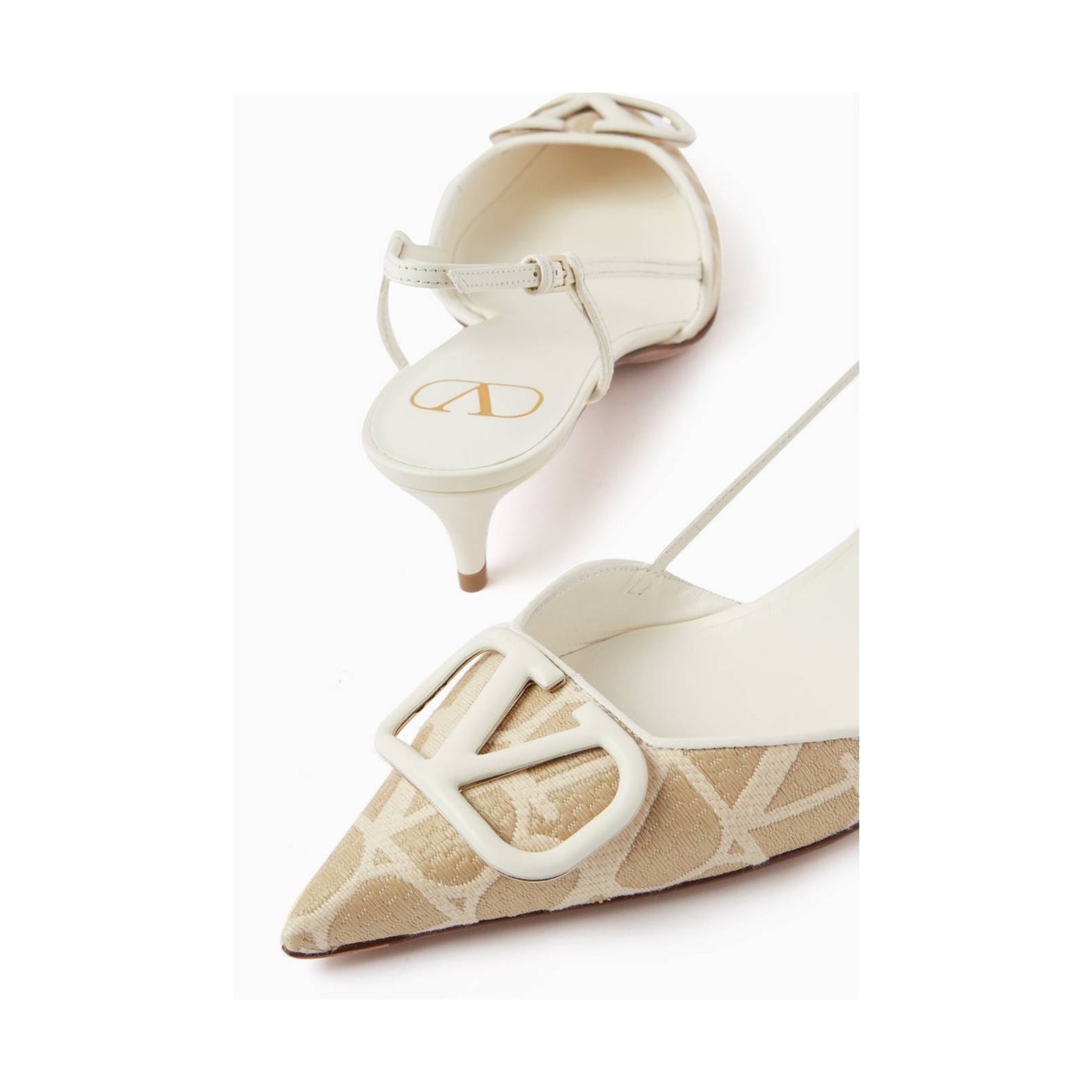 Valentino Toile 40mm Slingback