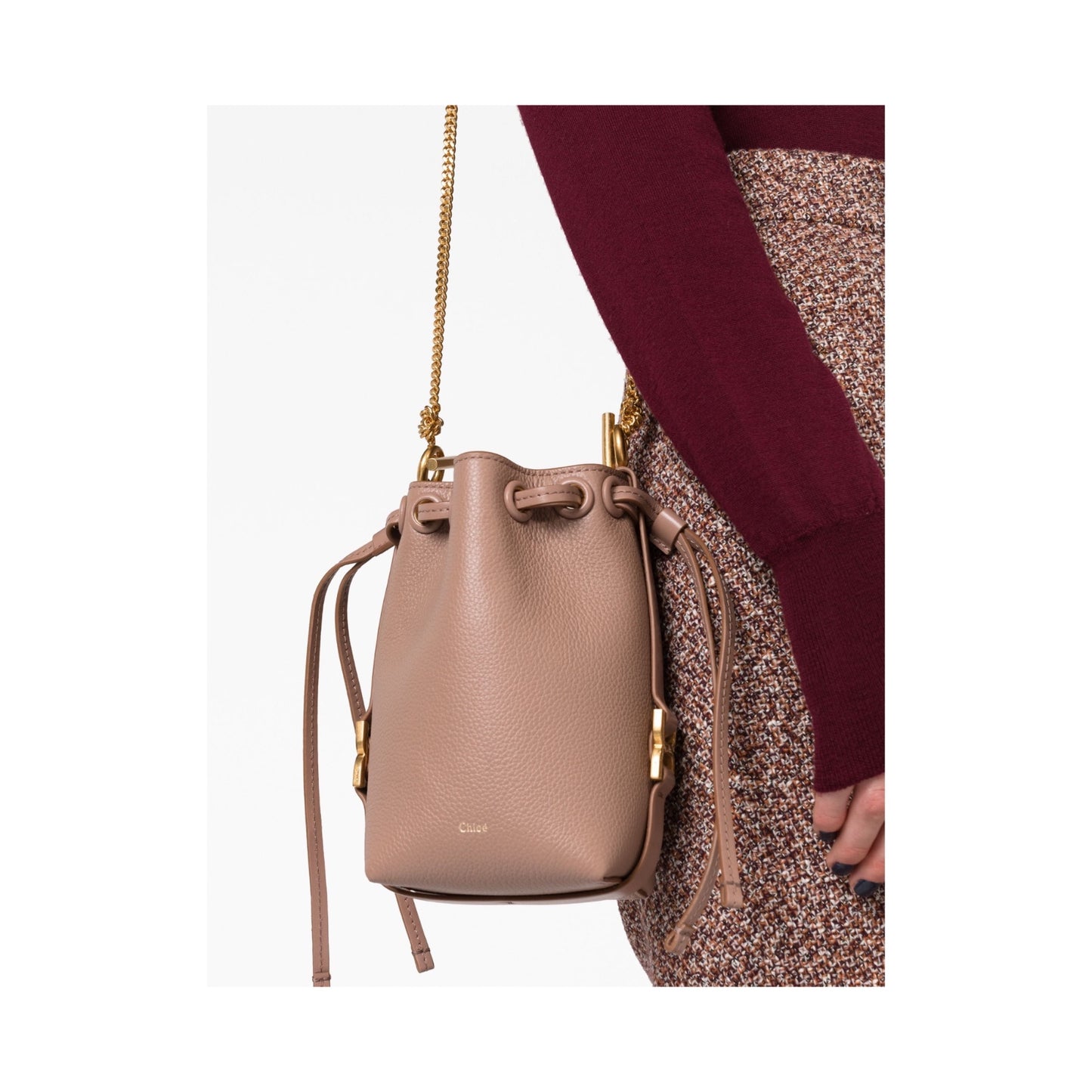 Chloe Micro Marcie Bucket Bag