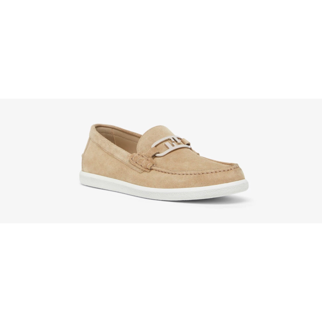 Fendi Men O-Lock Suede Loafer