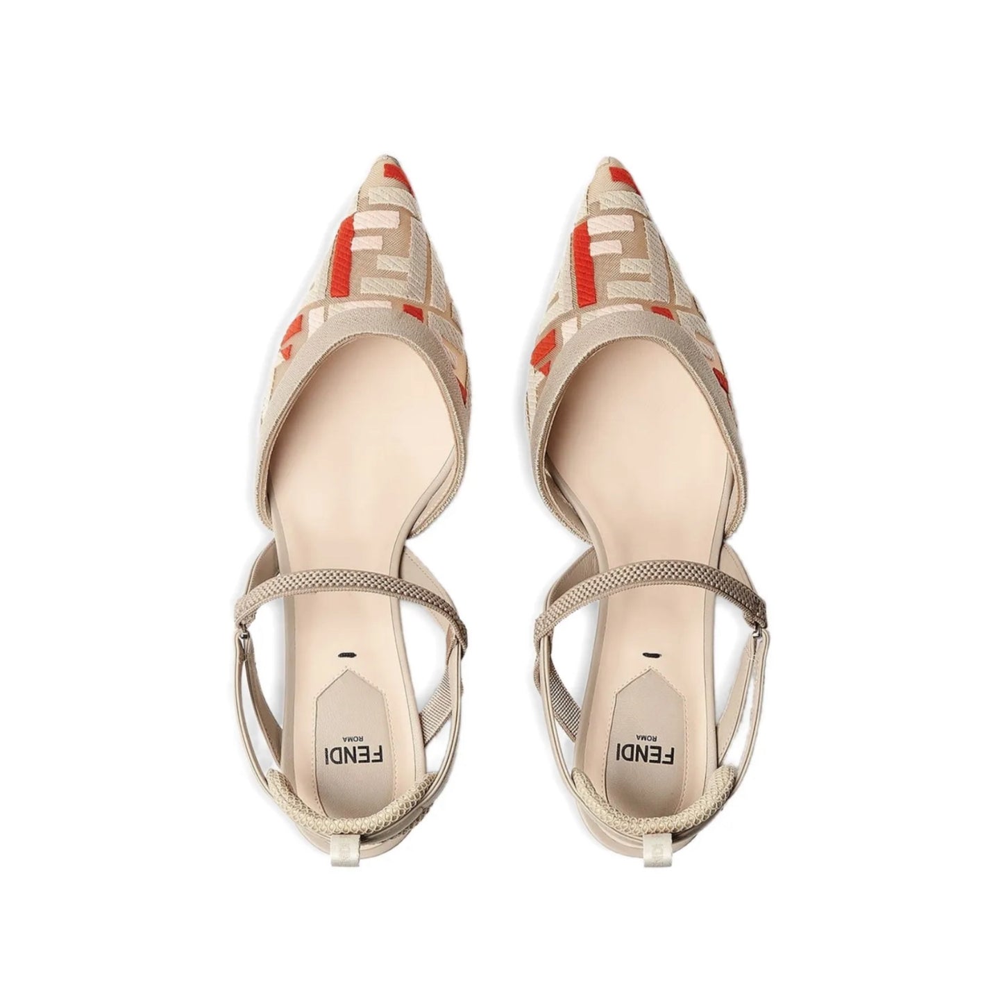 Fendi Colibri 55mm Slingbacks