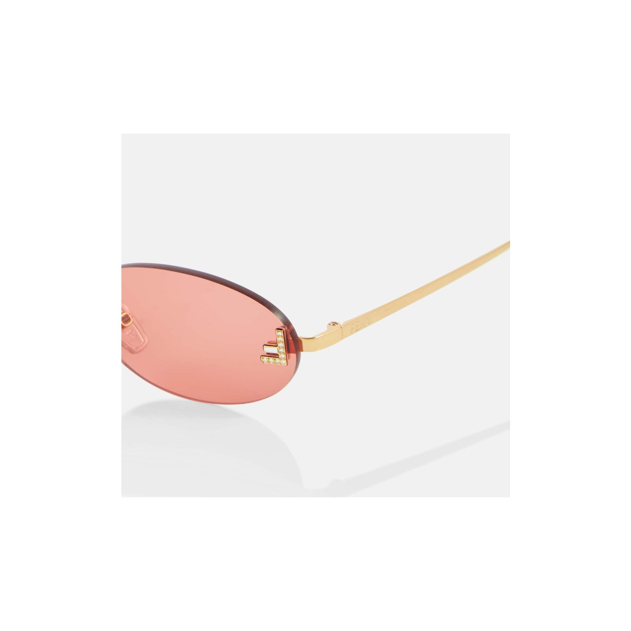 Fendi Rimless Sunglasses