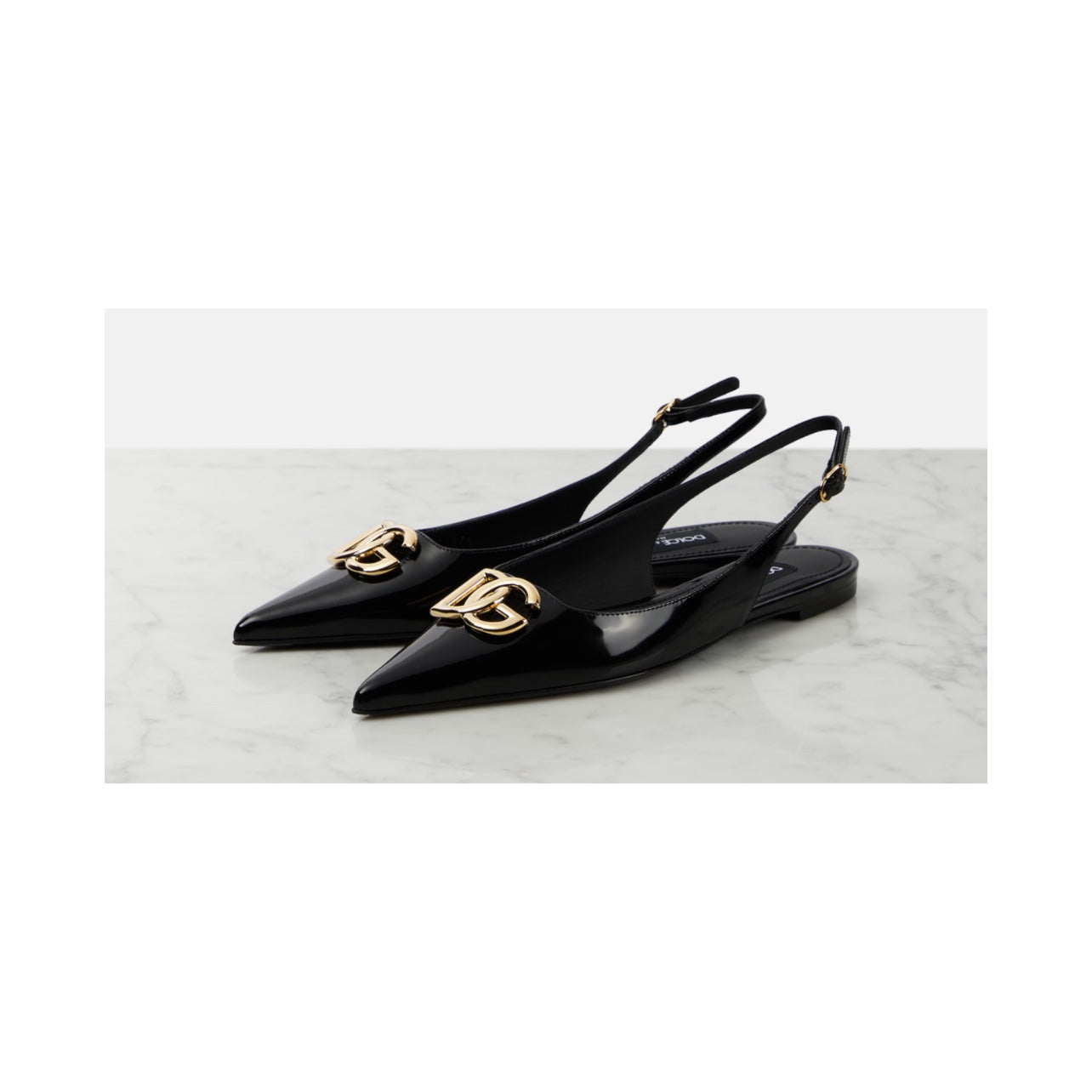 Dolce & Gabbana DG Patent Slingback