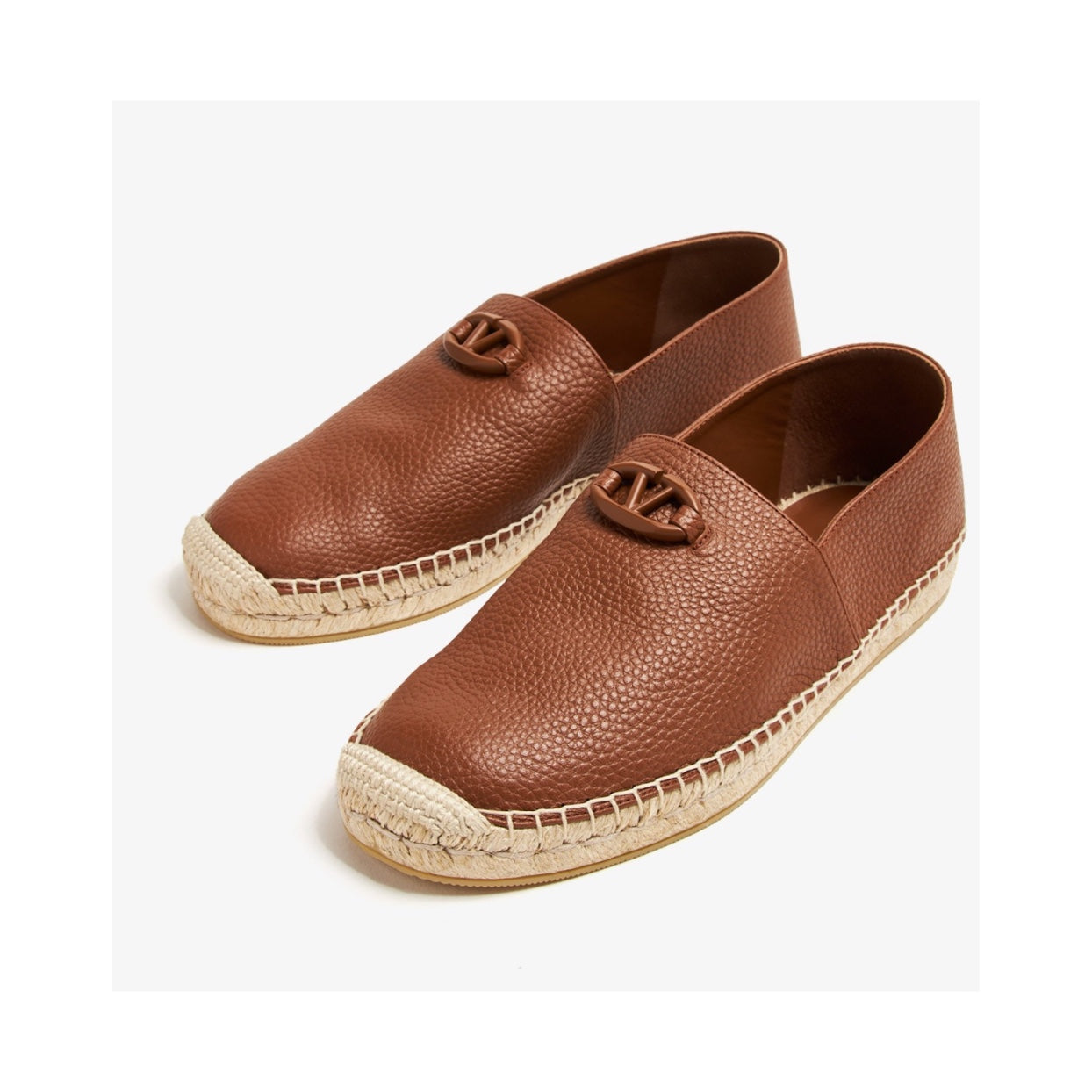 Valentino Garavani Leather Espadrilles