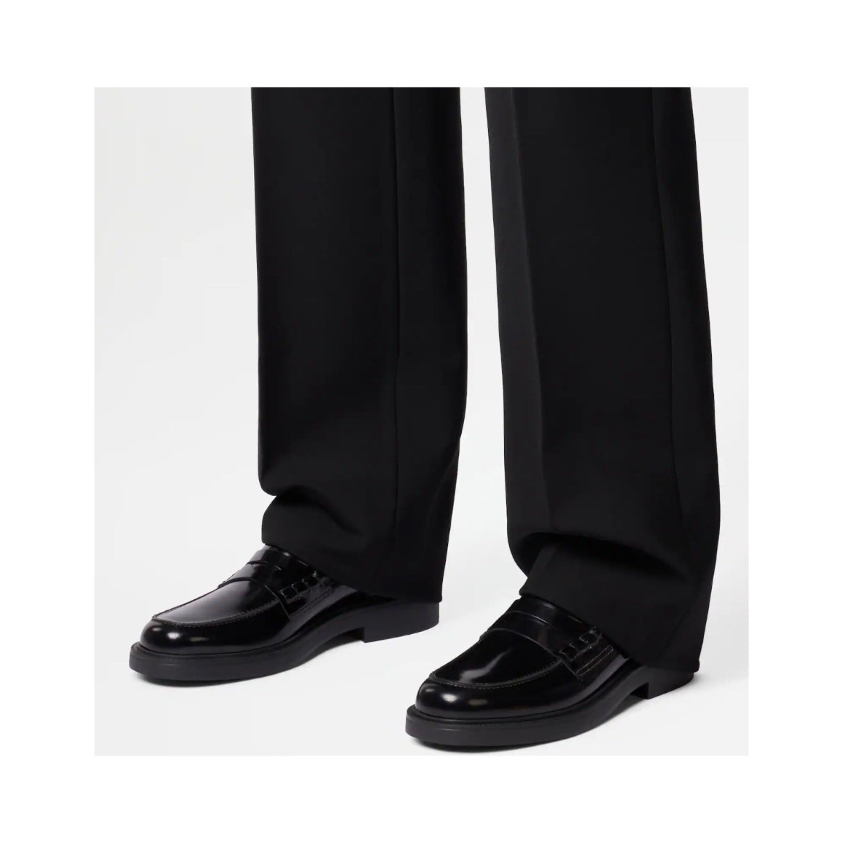 Tod's Logo Plaque Loafers