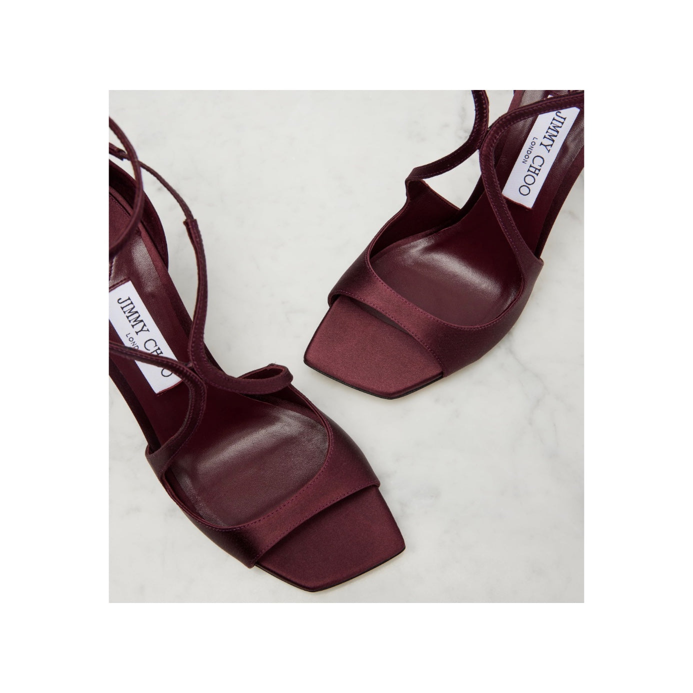 Jimmy Choo Azia 95mm Satin Sandal