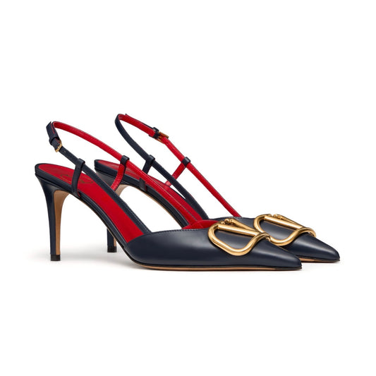 Valentino VLogo 90mm Slingback