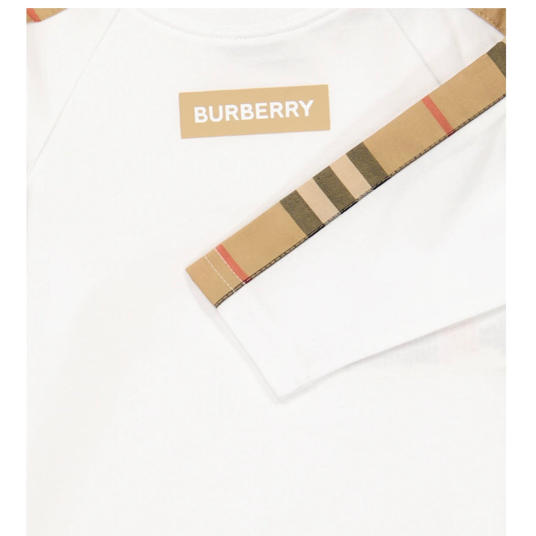 Burberry Kids Cotton Onesie