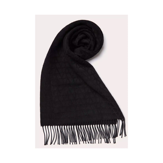 Valentino Iconographe Wool Scarf